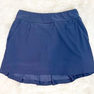 GREG NORMAN BLUE ATHLETIC SPORTY TENNIS GOLF SKORT SKIRT WOMENS SZ MEDIUM